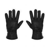Seasons Black Leather Gloves