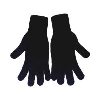 Seasons Black Woolen Fitness Glove Sets