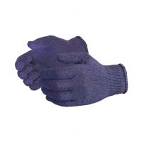 Seasons Blue Cotton Hand Gloves - Pair of 8