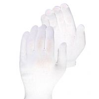 Seasons White Cotton Hand Gloves - Pack of 6 Pairs