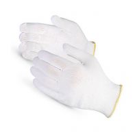 Seasons White Cotton Hand Gloves 6 Pair