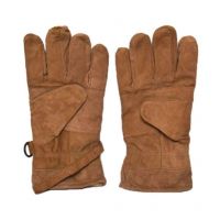 Seasons Brown Leather Gloves