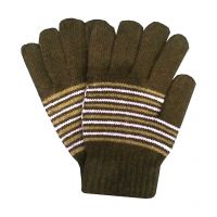 Seasons Brown Woolen Gloves