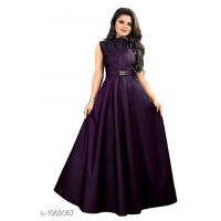 Tanya Tapeta Satin Women's Gown Sets