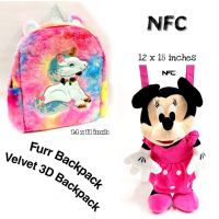 Seasons Cartoon Bag & Furr Backpack For Kids 