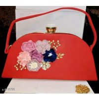 Seasons Elite Red  Fancy Women Handbag