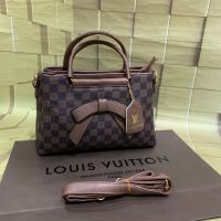 Luxury Seasons Check Triple Zip Bag