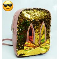 Seasons Shimmering Gold Backpack Sling Bag