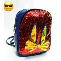 Seasons Blue Shimmering Backpack Sling Bag