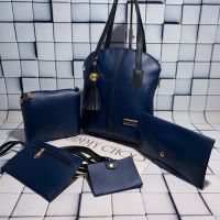 Seasons Set of 5 Blue Handbags