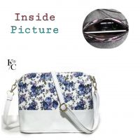 New Fashion Flowers Printed Sling Bag