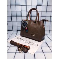 Luxury Women Double Compartment Back & Inner Zip Handbag