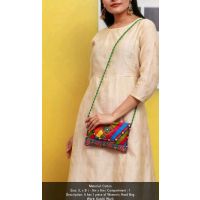 Designer Multi Kutchi Work Sling Bags