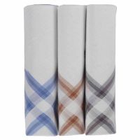 Seasons Multicolor Cotton Handkerchiefs - Pack of 3