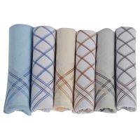 Seasons  Multicolour Cotton Handkerchief for Men - Pack of 6