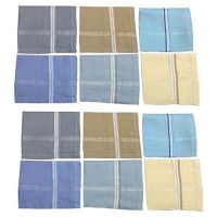 Seasons Multicolour Cotton Handkerchiefs Pack Of 12