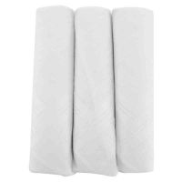 Seasons  White Handkerchief - Pack of 3