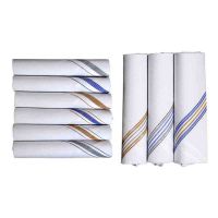 Seasons  White Handkerchiefs - 9 Pc. Pack
