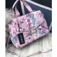 Designer Pink Printed Women Handbags