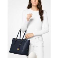 Luxury Navy Double Partition Women Handbags