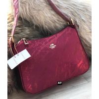 Designer Maroon Mirror Slings Women handbag