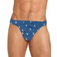 US Polo Regular Fit Underwear-Sky Blue with Stickers