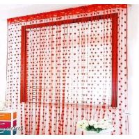 Trendy Net Polyester Printed Curtains 