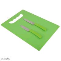 Seasons Best Cutting Board & Knife Set