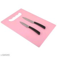 Seasons Classy Cutting Board & Knife Set