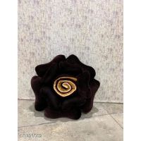 Myra Classy Velvet Rose Shaped Coushion Cover