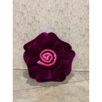 Attractive Myra Velvet Rose Shaped Coushion Cover