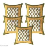 Classy Cotton Printed Cushion Covers Set 5