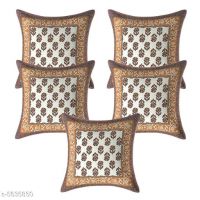 Classic Cotton Printed Cushion Covers Set 5