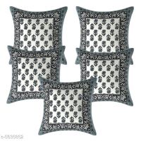 Attractive Cotton Printed Cushion Covers Set 5