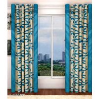 Attractive Sia Printed Door Curtain 