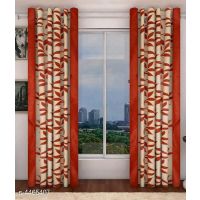 Sia Floral Printed Door Curtain 