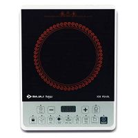 Bajaj MAJESTY ICX PEARL Induction Cooktop  (Black, White, Push Button)