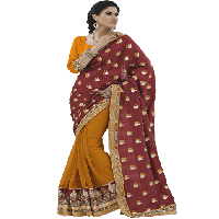 Red Colour Fancy Jacquard Traditional Designer Occation Wear Saree With Matching Blouse Piece