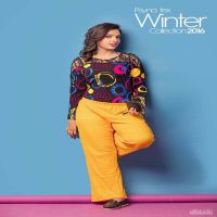 Jas Creations Yellow  Woolen Plazzo Pant