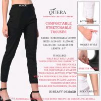 Alexandra Stretchable Cotton Women Trousers & Pants 