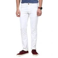 Seasons SuperX White Regular Fit Jeans