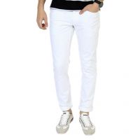 Seasons  White Skinny Solid Jeans  With  Handkerchief 