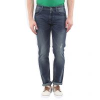  Seasons Navy Blue Narrow Fit Jeans