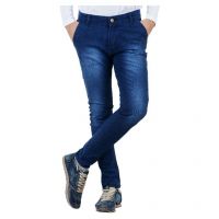  Seasons Navy Slim Fit Washed Jeans