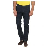  Seasons Navy Slim Fit Solid Jeans
