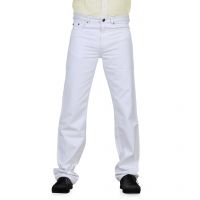 Seasons White coloured smart Regular fit Jeans,Chino Denim