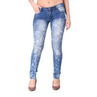 Seasons Blue Shaded Voguish Denim Jeans