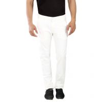 Seasons White Slim Fit Jeans With Wallet
