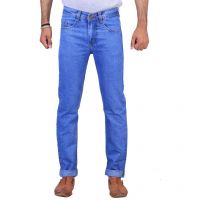  Seasons  Classy Blue Cotton Blend Jeans For Men