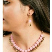 Twinkling Elegant Oxidised Gold Jewellery Sets